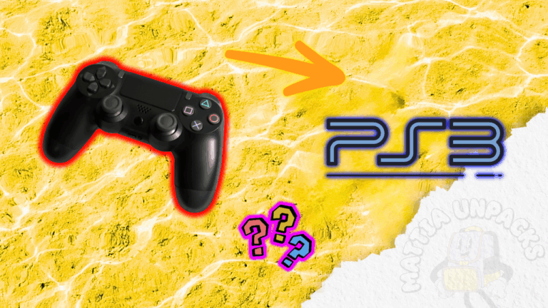 image of a ps4 controller and a ps3 graphic